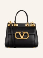 VALENTINO GARAVANI Handtasche V-LOGO ROCKSTUD, Farbe: SCHWARZ (Bild 1)