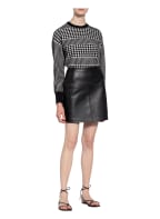 TED BAKER Lederrock VALIAT , Farbe: SCHWARZ (Bild 1)