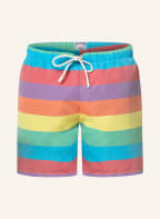 VILEBREQUIN Badeshorts MAHITI, Farbe: ROT/ GRÜN/ TÜRKIS (Bild 1)