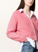 MARC CAIN Strickjacke aus Cashmere, Farbe: 234 intense rose (Bild 1)