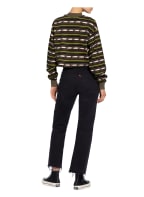 Reebok Sweatshirt CLASSICS CAMP, Farbe: SCHWARZ/ OLIV/ NEONGRÜN (Bild 1)