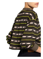 Reebok Sweatshirt CLASSICS CAMP, Farbe: SCHWARZ/ OLIV/ NEONGRÜN (Bild 1)