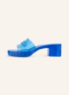GUCCI Plateau-Mules, Farbe: 8738 BLUE (Bild 1)