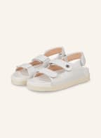 GUCCI Plateau-Sandalen, Farbe: WEISS (Bild 1)