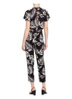 LAUREN RALPH LAUREN Jumpsuit, Farbe: SCHWARZ/ WEISS (Bild 1)