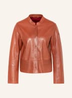 MILESTONE Lederjacke LISSY, Farbe: DUNKELORANGE (Bild 1)