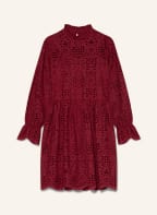 MRS & HUGS Kleid aus Lochspitze, Farbe: DUNKELROT (Bild 1)