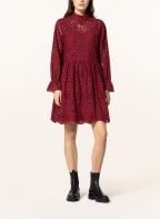 MRS & HUGS Kleid aus Lochspitze, Farbe: DUNKELROT (Bild 1)