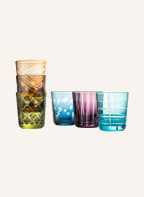 pols potten Set of 6 drinking glasses , Color: PURPLE/ BLUE/ BROWN (Image 1)