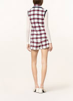 GUCCI Tweed-Weste, Farbe: WEISS/ DUNKELBLAU/ ROT (Bild 1)