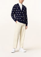 GUCCI Strickjacke , Farbe: DUNKELBLAU/ CREME (Bild 1)