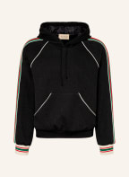 GUCCI Hoodie GG mit Galonstreifen, Farbe: SCHWARZ (Bild 1)