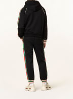 GUCCI Hoodie GG mit Galonstreifen, Farbe: SCHWARZ (Bild 1)