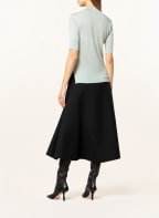 JIL SANDER Strickshirt mit Seide und Cashmere (Bild 1)