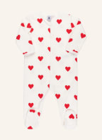 PETIT BATEAU Strampler, Farbe: WEISS/ ROT (Bild 1)