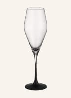 Villeroy & Boch Set of 4 champagne glasses MANUFACTURE ROCK, Color: BLACK/ WHITE (Image 1)