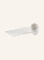 Villeroy & Boch 4-tlg. Set: Schalen mit Servierplatte MANUFACTURE ROCK, Farbe: WEISS (Bild 1)