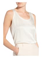 REISS Top RILEY im Materialmix, Farbe: WEISS (Bild 1)