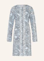 mey Nachthemd Serie ARIELLA, Farbe: BLAU/ WEISS/ NUDE (Bild 1)