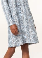 mey Nachthemd Serie ARIELLA, Farbe: BLAU/ WEISS/ NUDE (Bild 1)