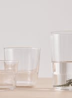 Marc O'Polo Set of 4 drinking glasses MOMENTS SMALL, Color: WHITE (Image 1)