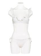 BEACHLIFE Bikini-Hose BLANC DE BLANC, Farbe: WEISS (Bild 1)