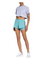 adidas 2-in-1-Fitnessshorts PACER 3S, Farbe: NEONBLAU (Bild 1)