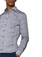 OLYMP Hemd No. Six super slim, Farbe: WEISS/ BLAU (Bild 1)