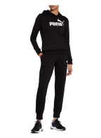 PUMA Sweatpants ESSENTIALS, Color: BLACK/ WHITE (Image 1)