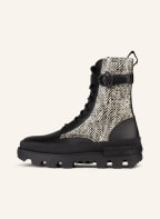 MONCLER Botki sznurowane CARINNE , Kolor: CZARNY/ ECRU (Obrazek 1)