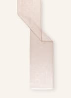 Salvatore Ferragamo Schal FIBBIE mit Seide und Cashmere, Farbe: CREME (Bild 1)