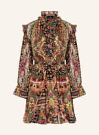 ETRO Kleid mit Seide, Farbe: GRÜN/ ROT/ SCHWARZ (Bild 1)