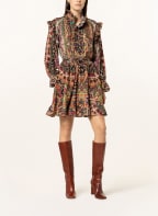 ETRO Kleid mit Seide, Farbe: GRÜN/ ROT/ SCHWARZ (Bild 1)