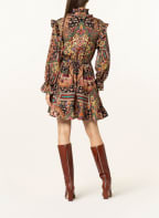 ETRO Kleid mit Seide, Farbe: GRÜN/ ROT/ SCHWARZ (Bild 1)
