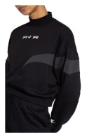 Nike Oversized Cropped-Sweatshirt AIR, Farbe: SCHWARZ/ DUNKELGRAU (Bild 1)
