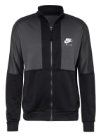 Nike Trainingsjacke AIR, Farbe: SCHWARZ/ DUNKELGRAU (Bild 1)