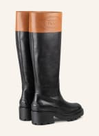 TOD'S Stiefel, Farbe: SCHWARZ/ COGNAC (Bild 1)