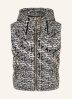 BALMAIN Daunenweste, Farbe: SCHWARZ/ WEISS (Bild 1)