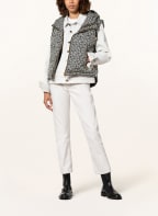 BALMAIN Daunenweste, Farbe: SCHWARZ/ WEISS (Bild 1)