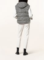 BALMAIN Daunenweste, Farbe: SCHWARZ/ WEISS (Bild 1)