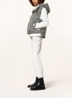 BALMAIN Daunenweste, Farbe: SCHWARZ/ WEISS (Bild 1)