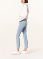 MOTHER Straight Jeans THE DAZZLER YOKE FRONT ANKLE, Farbe: lots of free hugs hellblau denim (Bild 1)