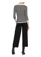 darling harbour Pullover mit 3/4-Arm, Farbe: WEISS/ SCHWARZ (Bild 1)