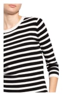 darling harbour Pullover mit 3/4-Arm, Farbe: WEISS/ SCHWARZ (Bild 1)