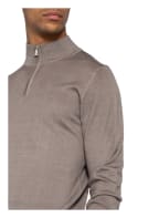 FEDELI Troyer aus Merinowolle, Farbe: TAUPE (Bild 1)