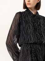 STEFFEN SCHRAUT Kleid, Farbe: SCHWARZ/ HELLGRAU (Bild 1)