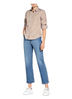 GANT Hemdbluse, Farbe: WEISS/ CAMEL (Bild 1)