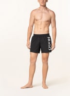 HUGO Badeshorts ABAS, Farbe: SCHWARZ (Bild 1)