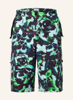 KENZO Shorts , Farbe: DUNKELBLAU/ HELLGRÜN/ DUNKELROT (Bild 1)
