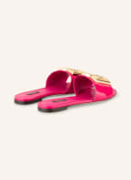 DOLCE & GABBANA Pantoletten , Farbe: FUCHSIA (Bild 1)